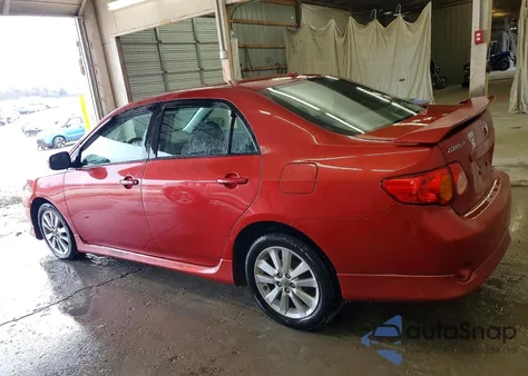 2010 Toyota Corolla Base from USA, damaged, VIN 1NXBU4EE9AZ347552